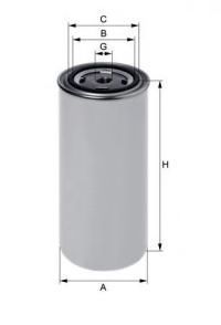 UNIFLUX FILTERS xn50 -  Топливный фильтр
